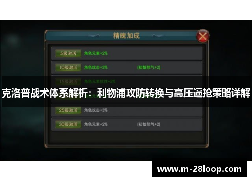 克洛普战术体系解析：利物浦攻防转换与高压逼抢策略详解