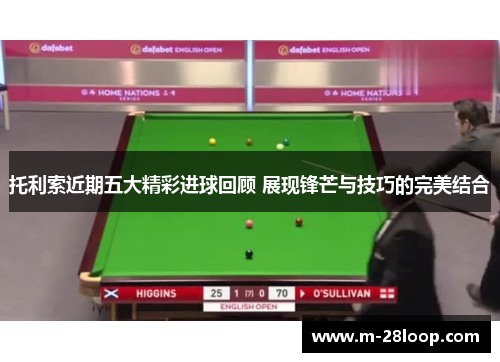 托利索近期五大精彩进球回顾 展现锋芒与技巧的完美结合